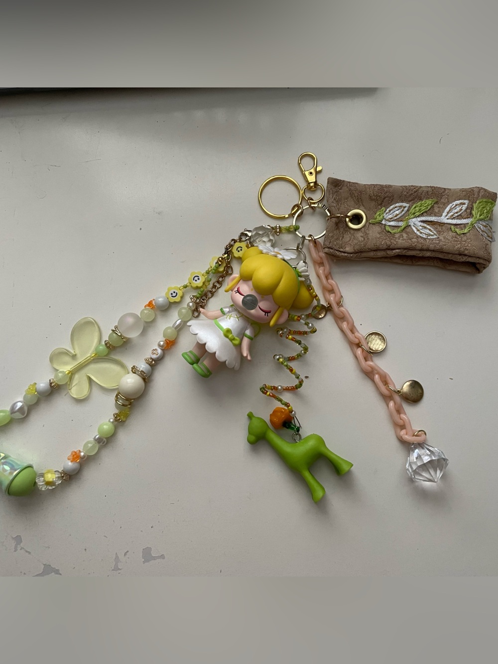Daisy Changeling Keychain